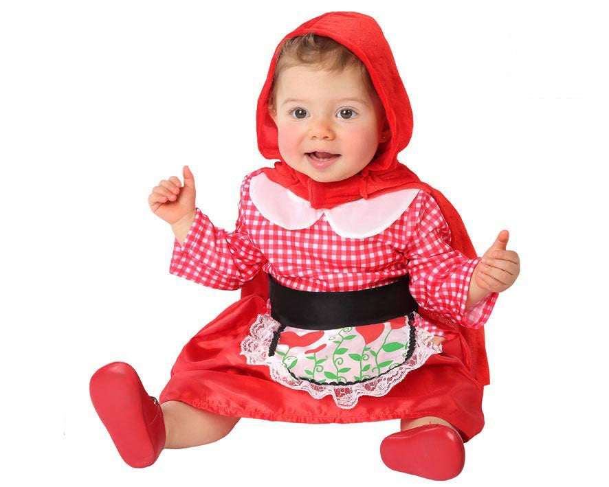 🍎 Costume Cappuccetto Rosso Neonata - Una Fiaba da Indossare! 🐺