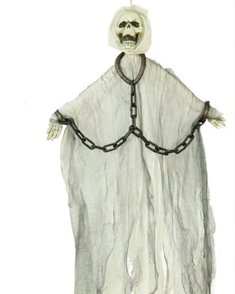 Party Horror Halloween Decorazione Scheletro Mummia con catena da appendere
