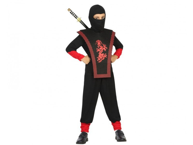 Costume Bambino Ninja Guerriero Tg 3/7A