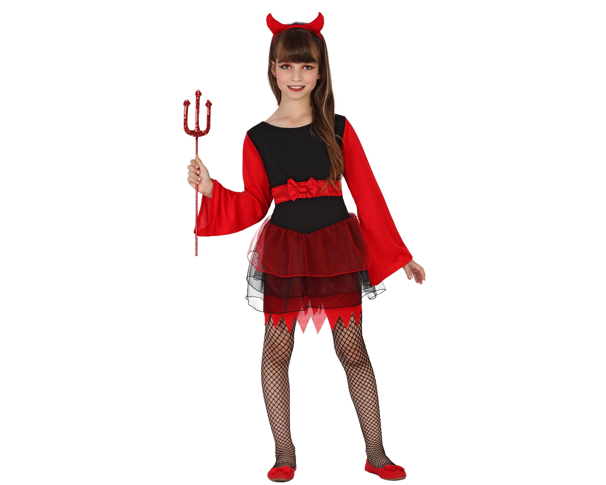 Costume Bambina Diavoletta Tg 3-5 anni