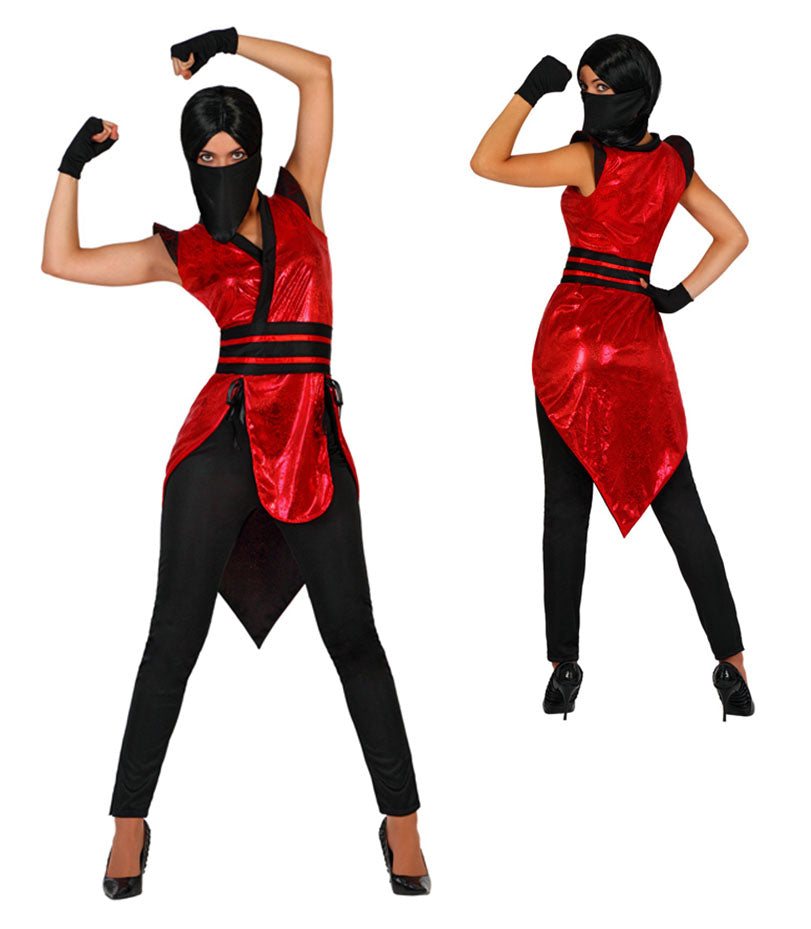 Costume Donna Ninja Giapponese Guerriera