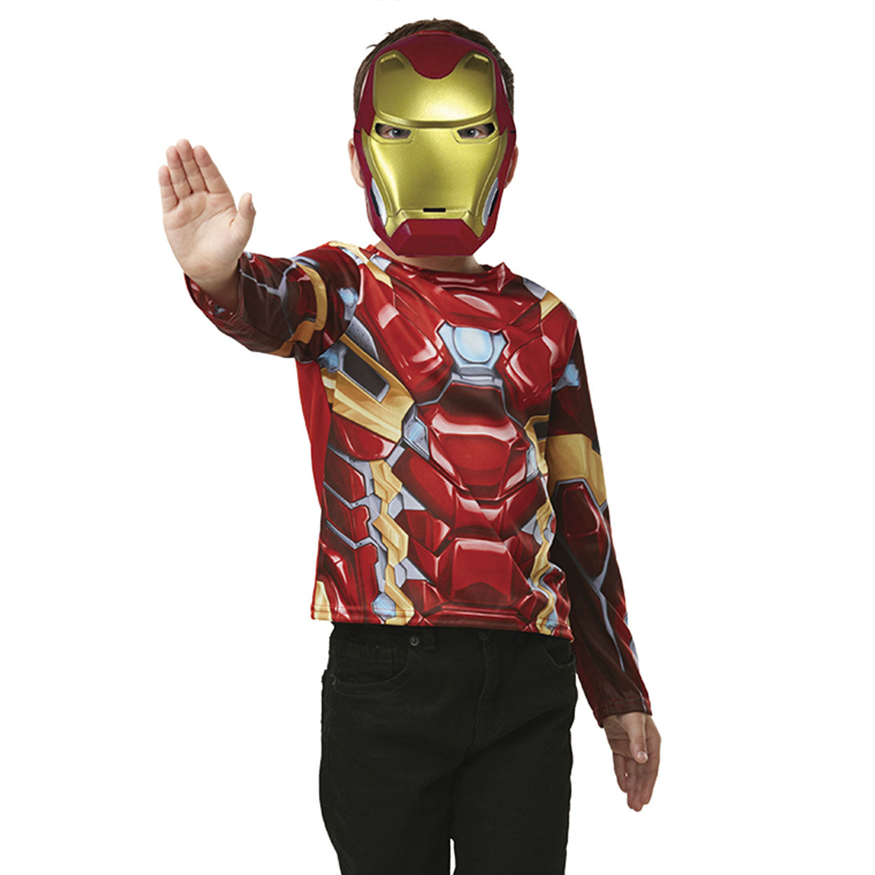 Costume Bambino Super Eroe Iron Man Tg 5/8