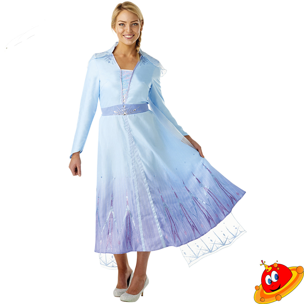 Costume Donna Elsa Frozen Disney Tg 36/42