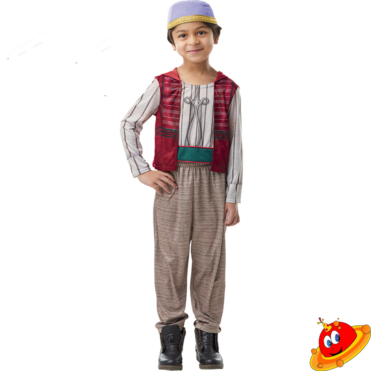 Costume Bambino Aladino Principe Arabo Tg 3/7 A