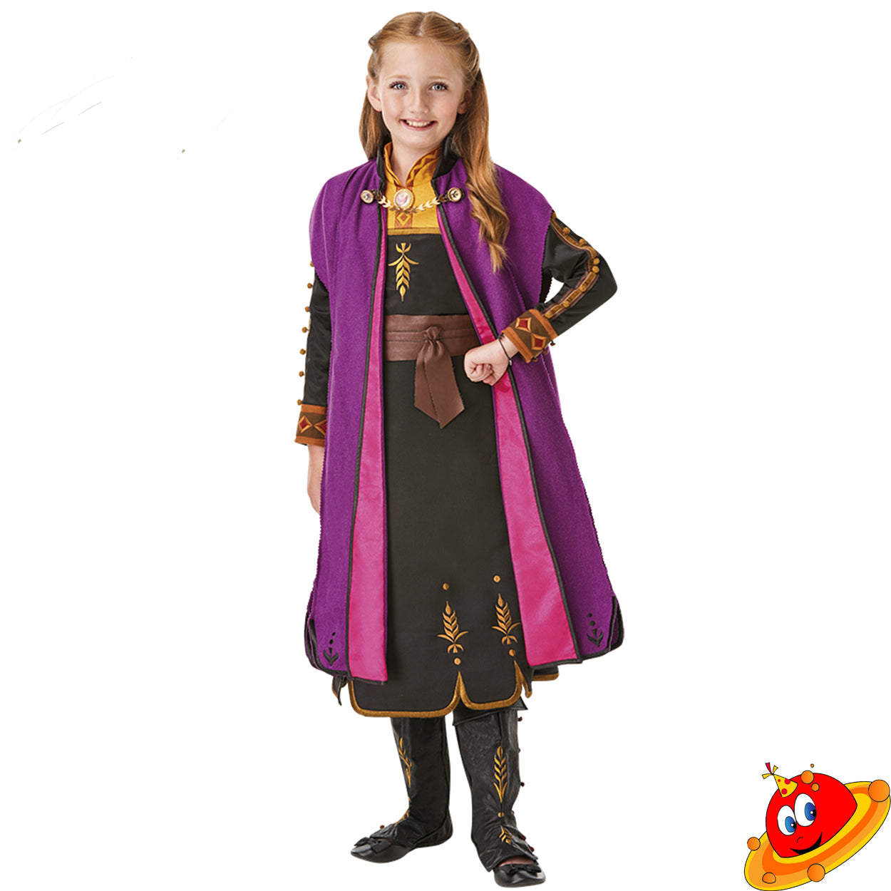 Costume Bambina Anna Frozen 2 Disney Limite Edition Tg 3/8 A