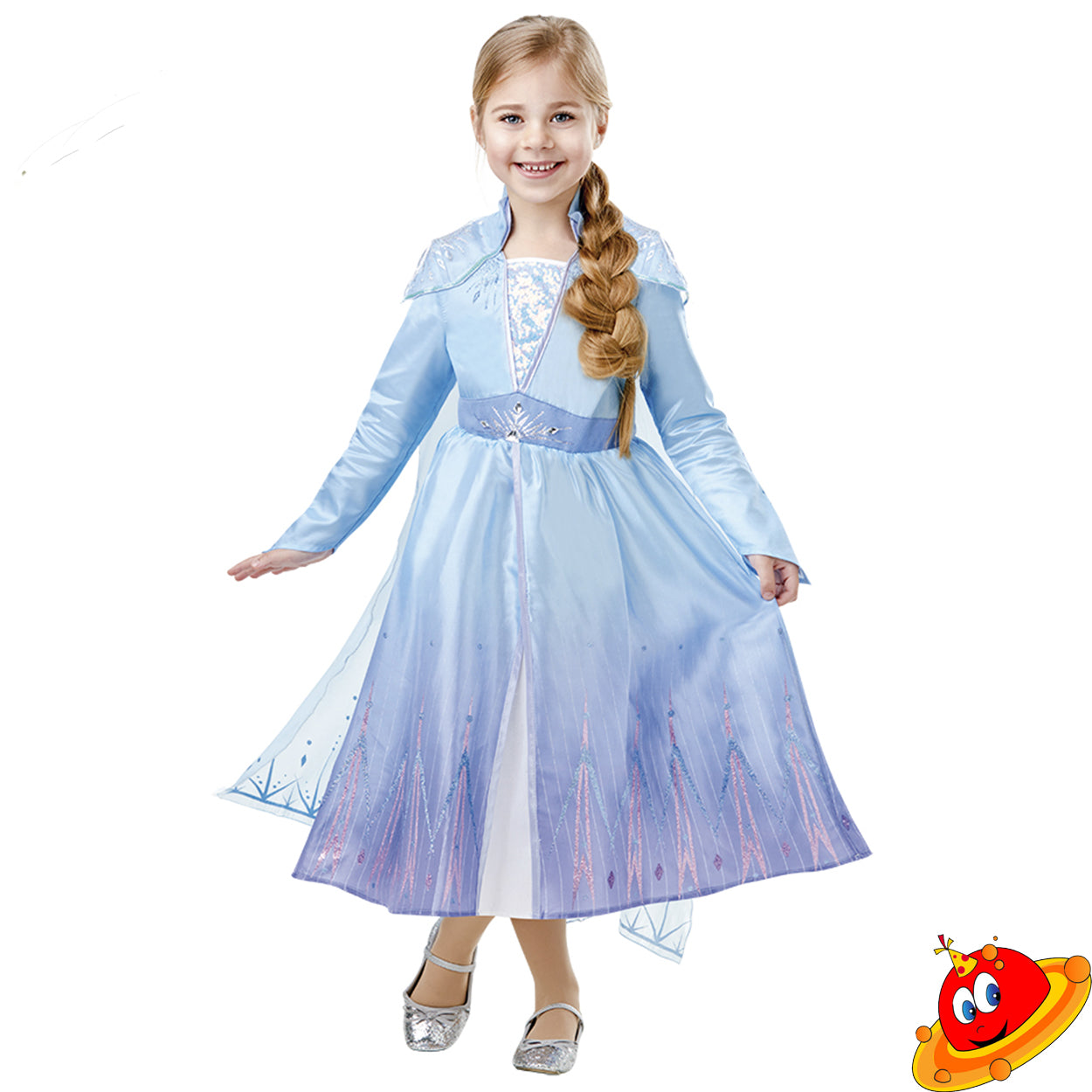 Costume Bambina Elsa Frozen 2 Lusso Disney