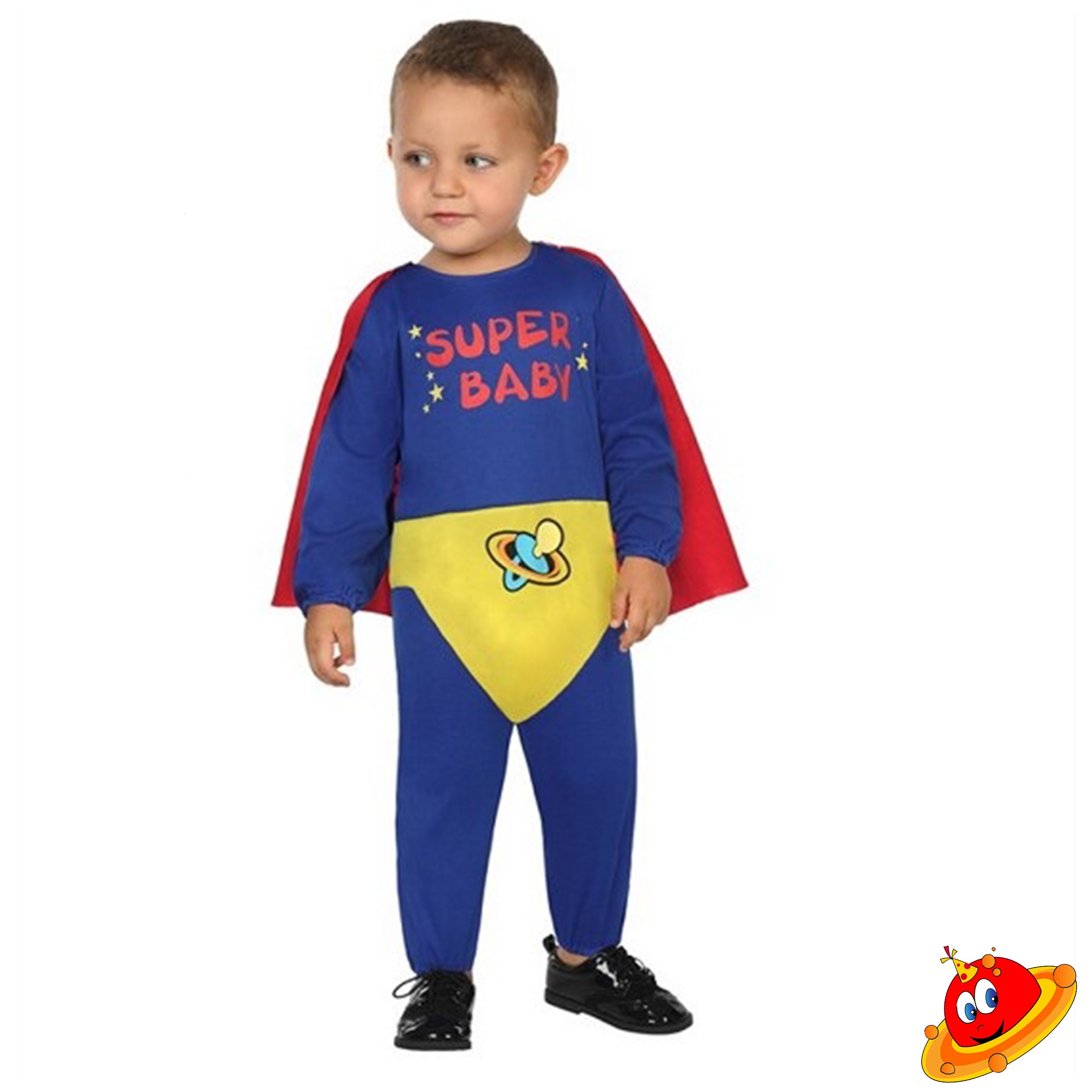 Costume Baby Bebè Superman Tg 6/24M