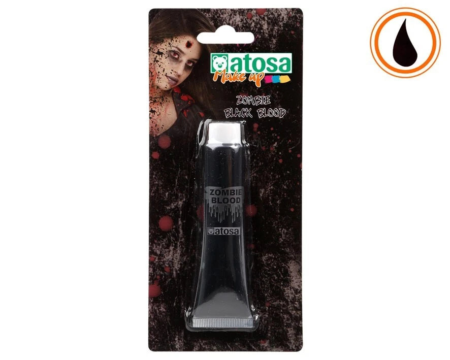 🩸 Sangue Nero Zombie per Trucco Halloween – Make Up | Effetto Horror Realistico