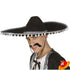 Cappello Sombrero Messicano Pancho Villa Nero