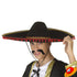 Cappello Sombrero Messicano Pancho Villa Nero