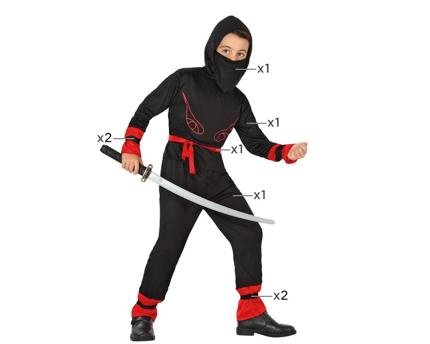 Costume da Ninja Bambino – Silenzioso, Agile e Pronto all’Azione! 🥷🔥