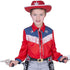 Costume Bambino Camicia Rodeo Cow Boy Tg 5/16A