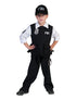 Costume Bambino Ragazzo Poliziotto FBI Tg 5/14A