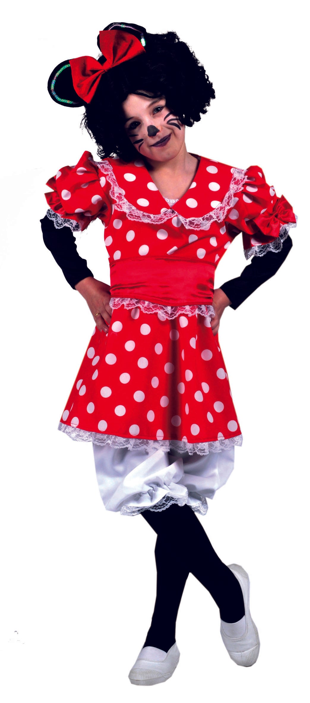 Costume Bambina Topolina Minni Mouse Tg 12/14A