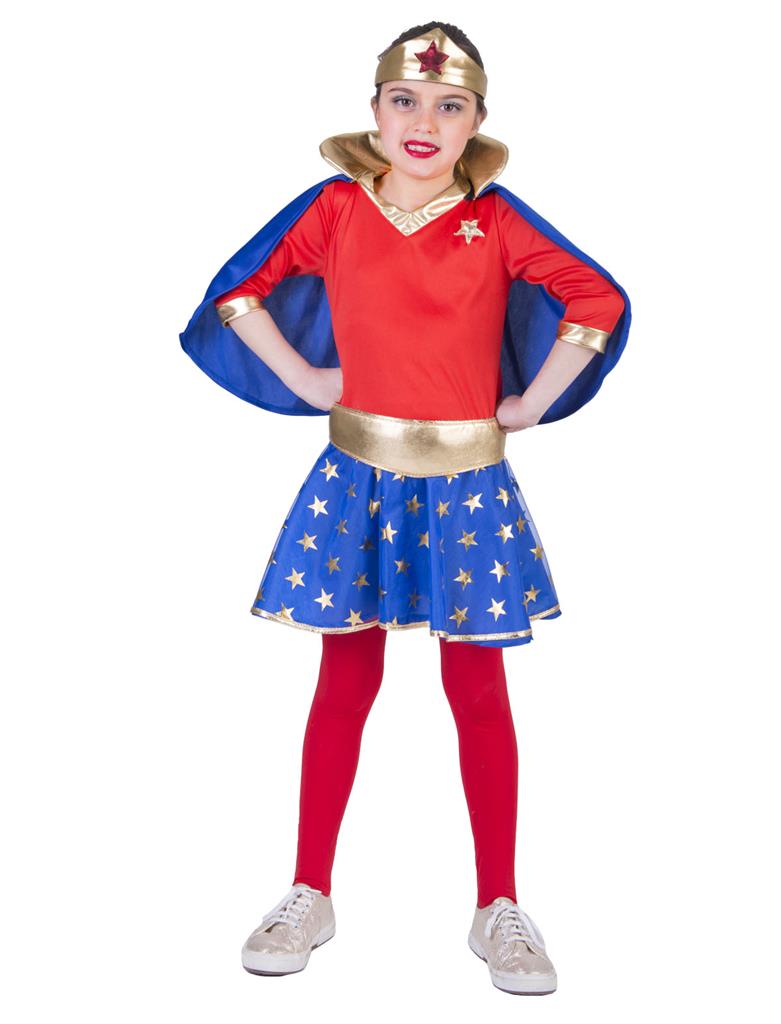 Costume Wonder Woman bambina  Universo in Festa – Universo In Festa