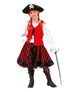 Costume Bambina Pirata Lady Jack Tg 5/9A