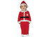 Costume Baby Bebe Babbo Natale Feltro Economico