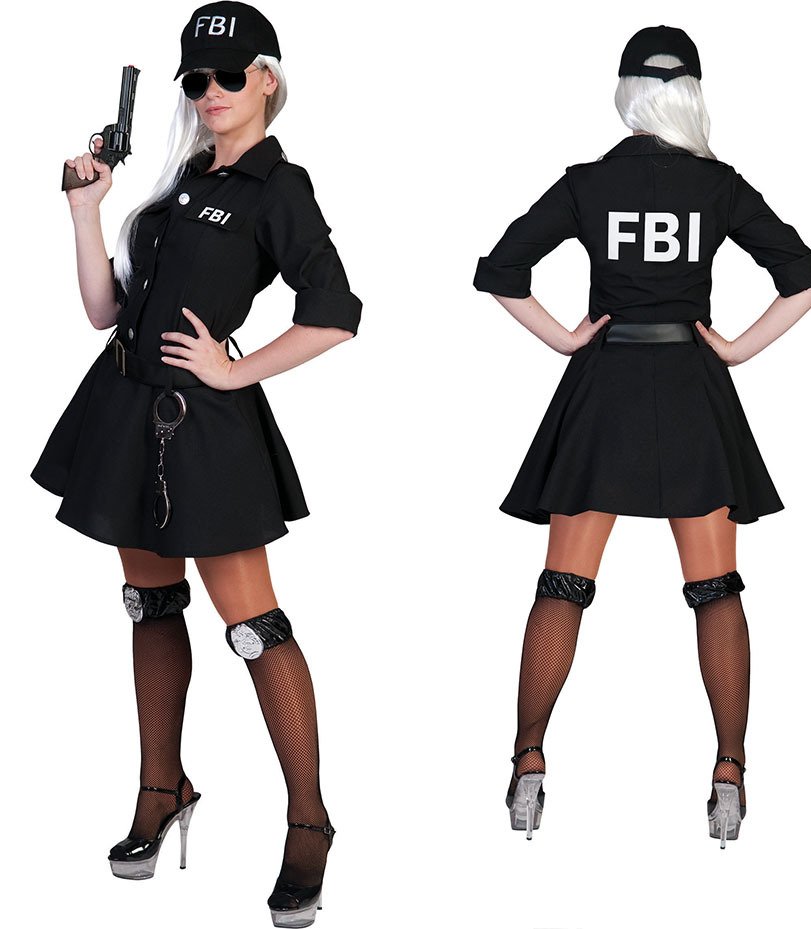Costume Poliziotta FBI donna