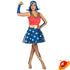 Costume Donna Supereroina Wonder Woman Tg 42/46