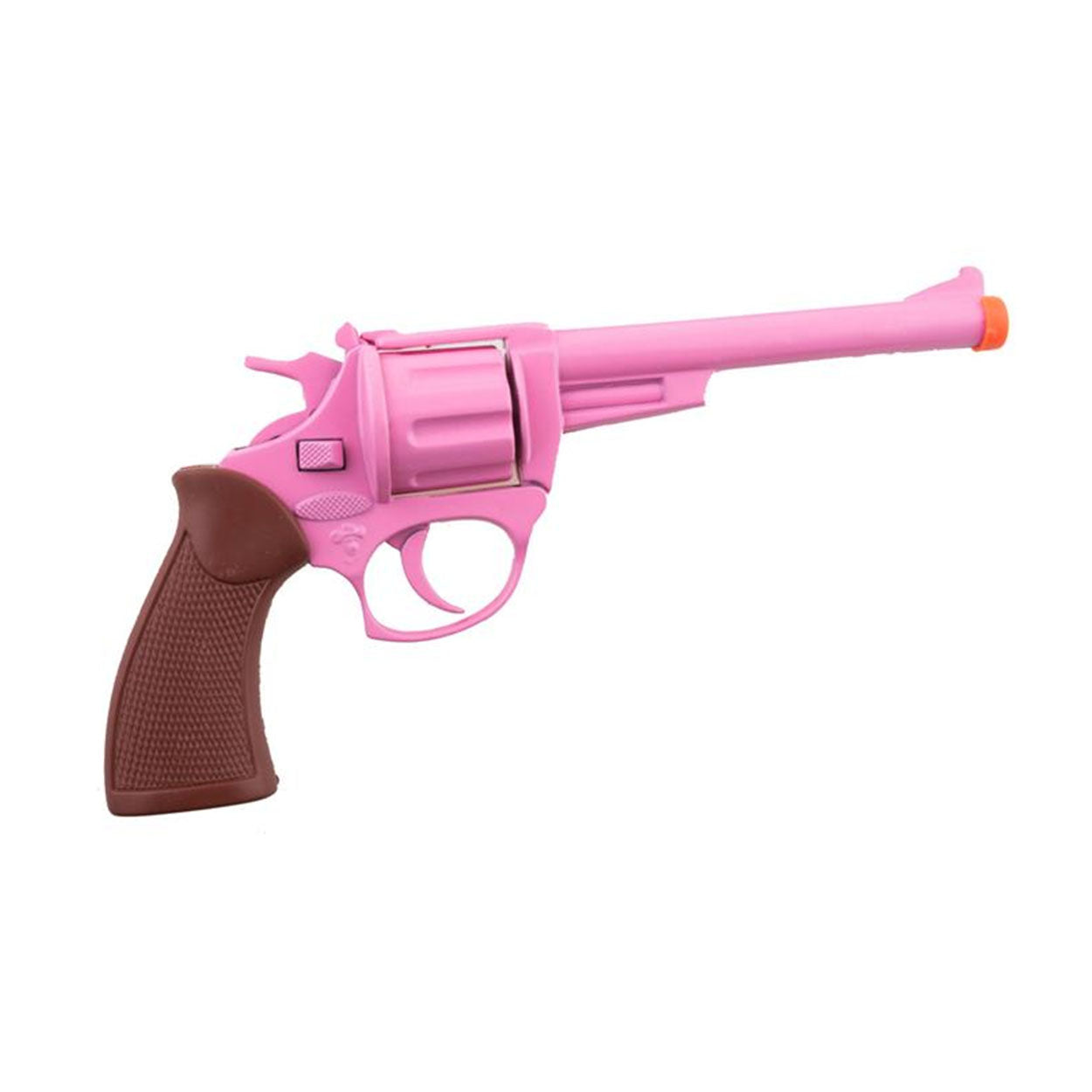 Pistola metallo rosa Colt Revolver travestimento Cow Girl Far West