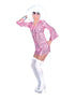 Costume Donna Rosa Disco 80 Dance 36-46