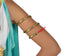Bracciale Serpente Dorato