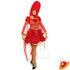 Costume Donna Francesina Rococò Rosso Tg 36/38