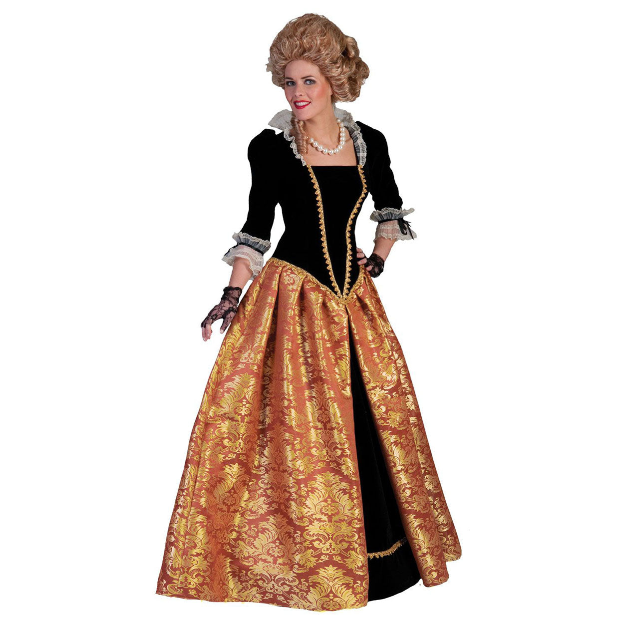 Costume Donna Rinascimento Barocco Maria Cristina Tg 48/50