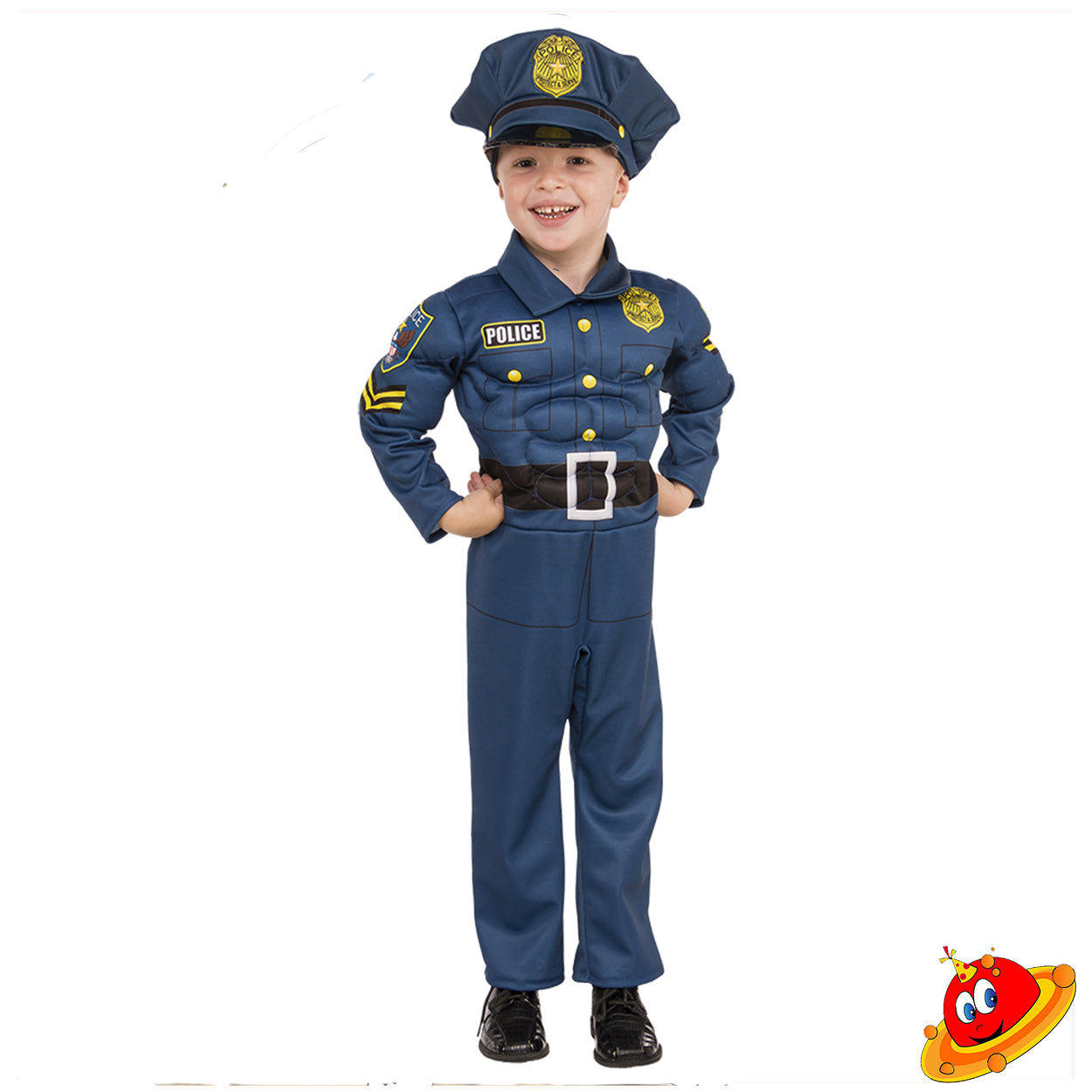 Costume Bambino Super Poliziotto Tg 3/4A