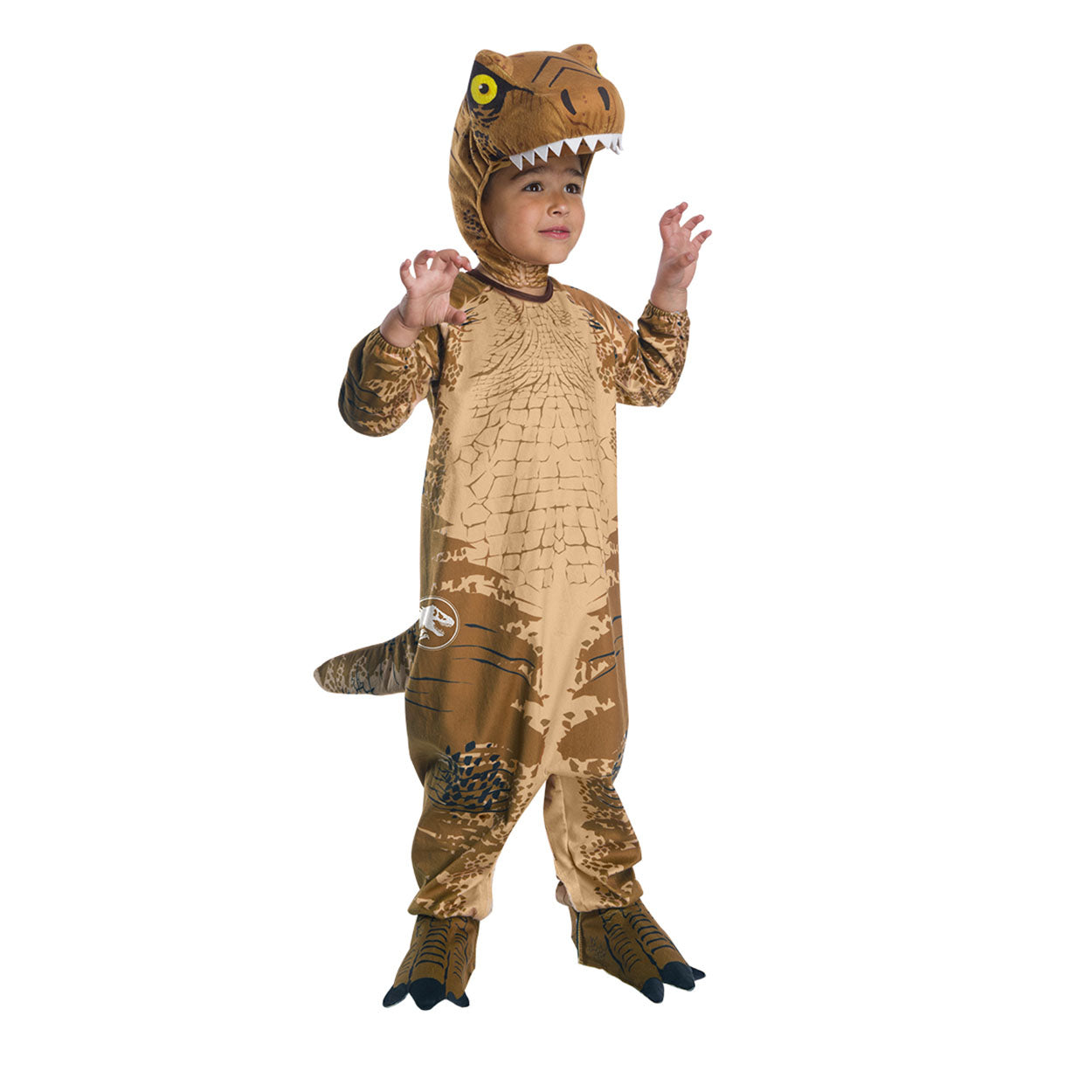 Costume Baby Bebè Carnevale Dinosauro T-Rex Tg 18/24mesi