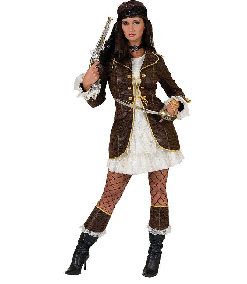 Costume Donna Lady Pirata Corsara 36-46