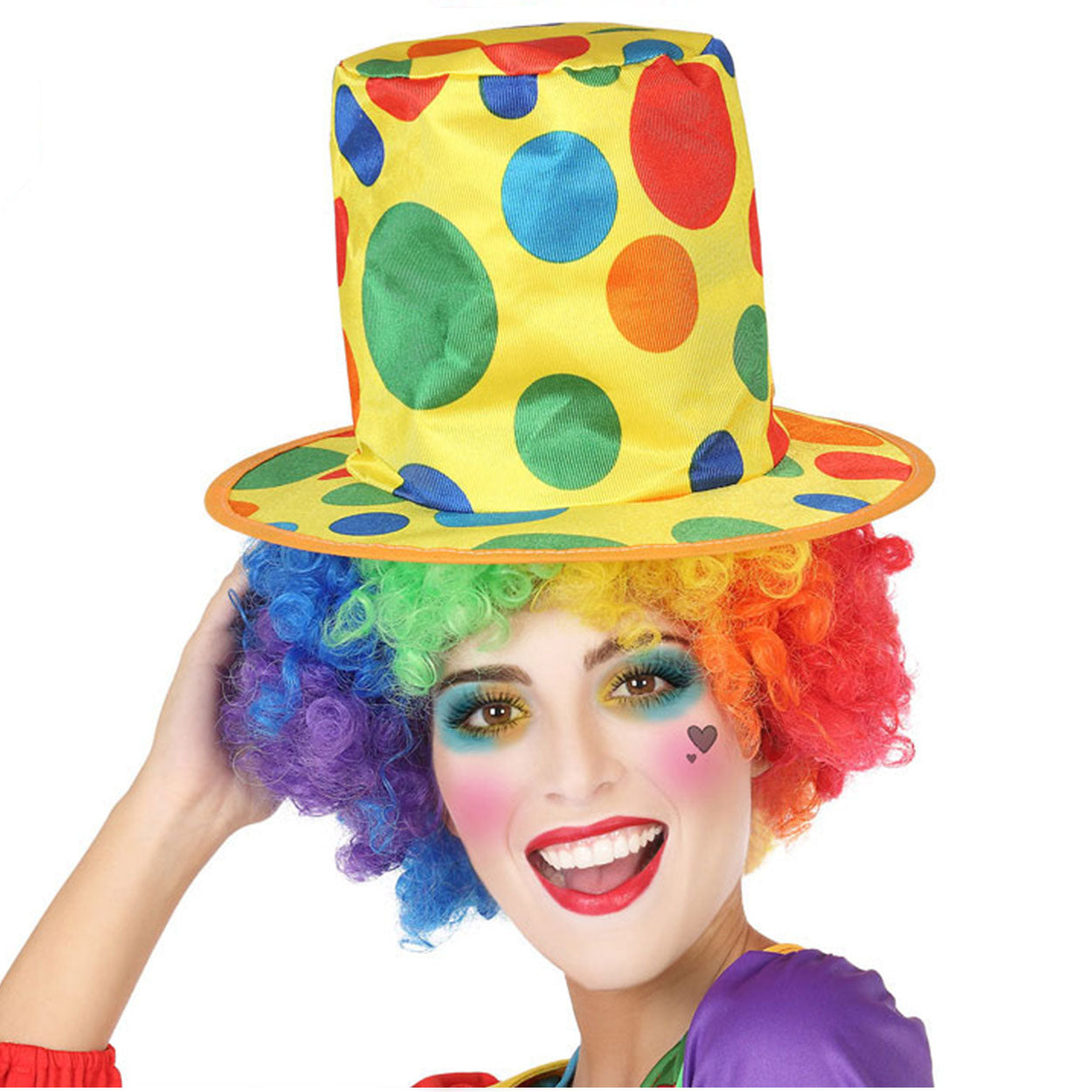 Cappello Cilindro travestimento da Clown