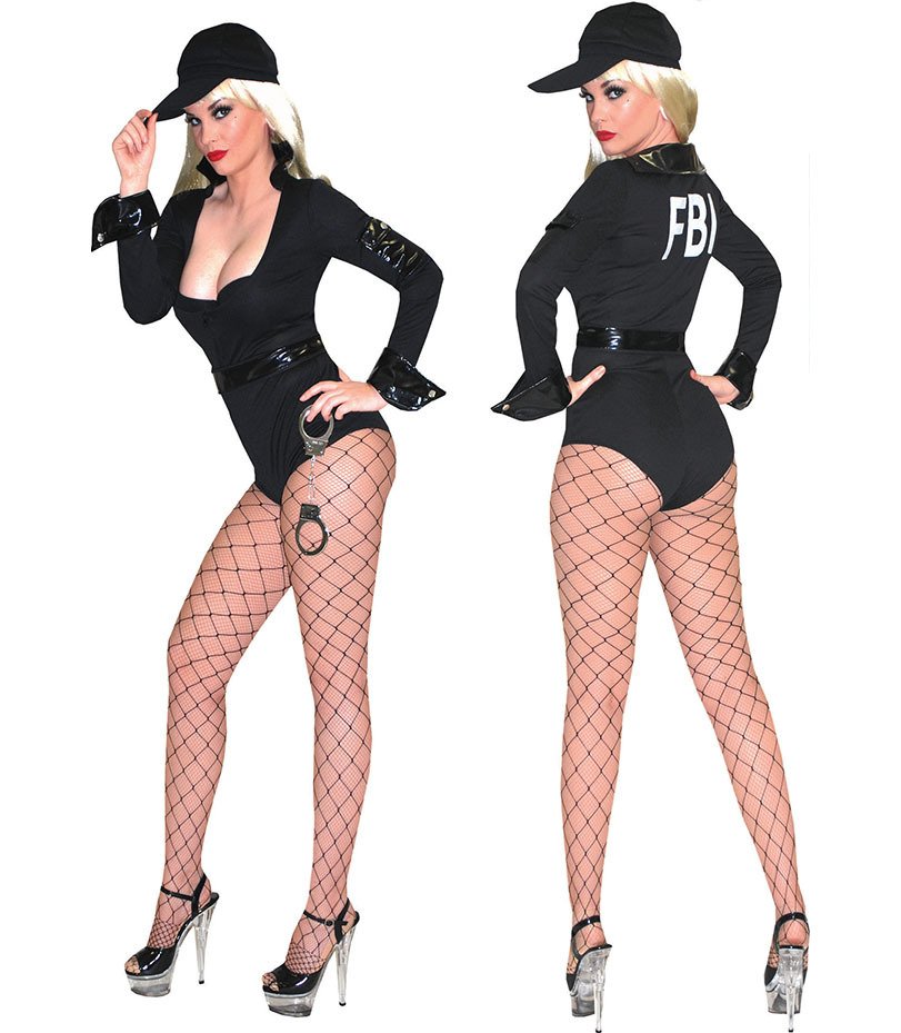 Costume Donna Sexy Poliziotta Tg 36a38