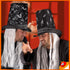 Travestimento Horror Halloween Cappello Cilindro Sacerdote VooDoo