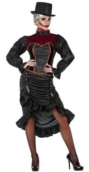 Costume Donna Steampunk Gotico Medievale