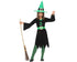 Costume Bambina Strega Verde Glamour