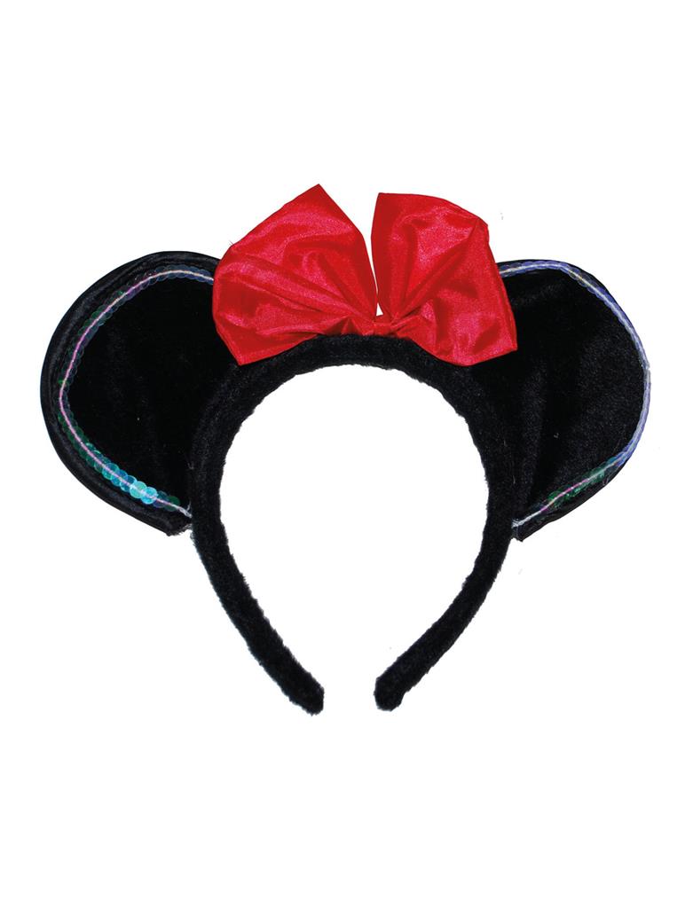 Cerchiello orecchie Minnie con fiocco