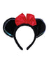Cerchiello orecchie Minnie con fiocco
