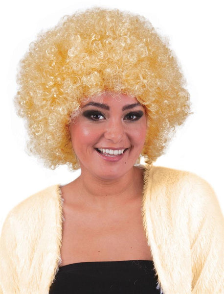WIG ME UP - GFW2418-TF2317-F1 Parrucca Donna Barocco Retrò Anni 60 Enorme Beehive Acconciatura Raccolta Crocchia Riccia Lunga Frangetta Rosa - 10