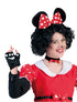 Travestimento Minnie Orecchie Farfallino Guanti  set adulti e bambini