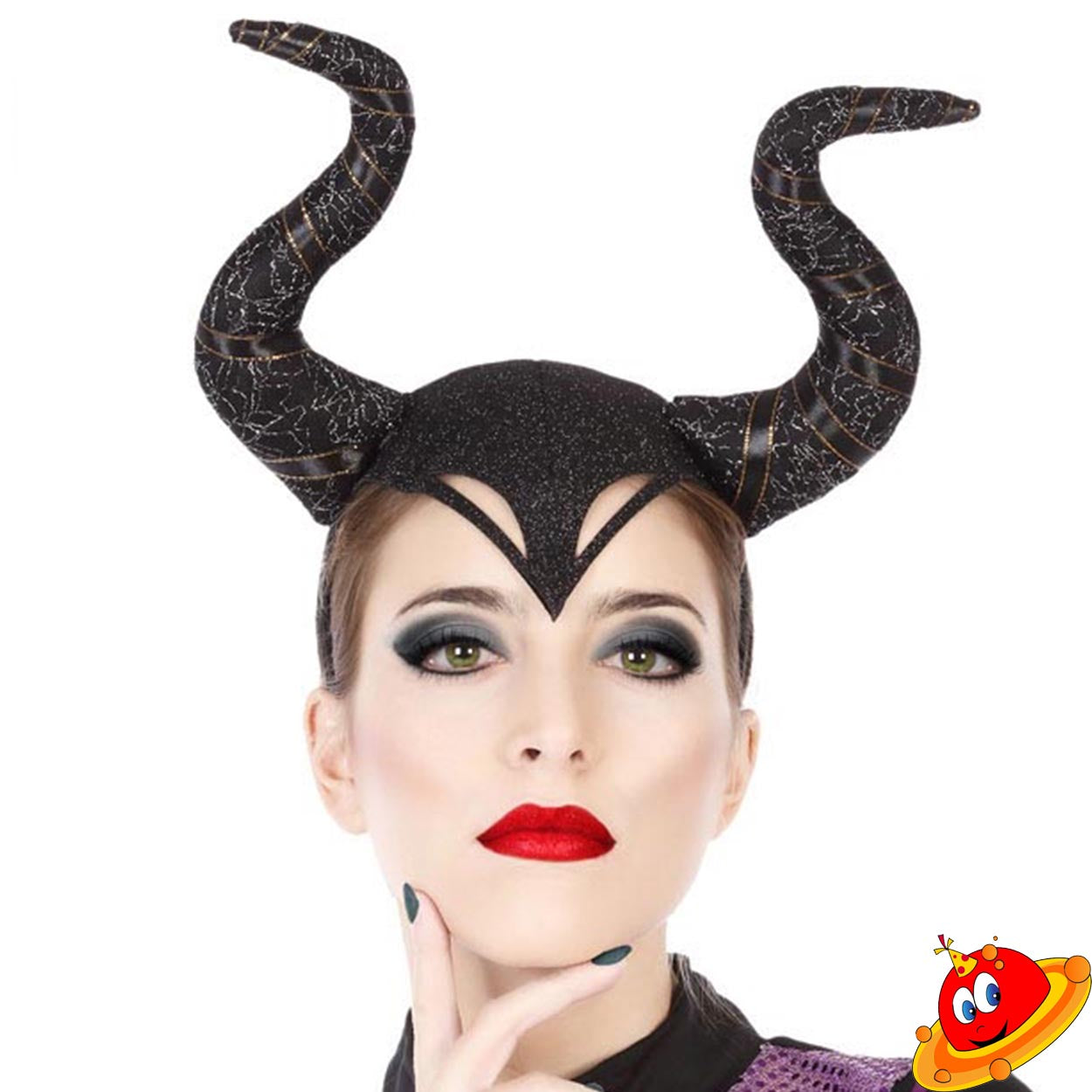 Travestimento Halloween Cerchiello Strega Maleficent