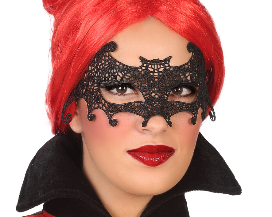 Travestimento Halloween Maschera Donna Pipistrello