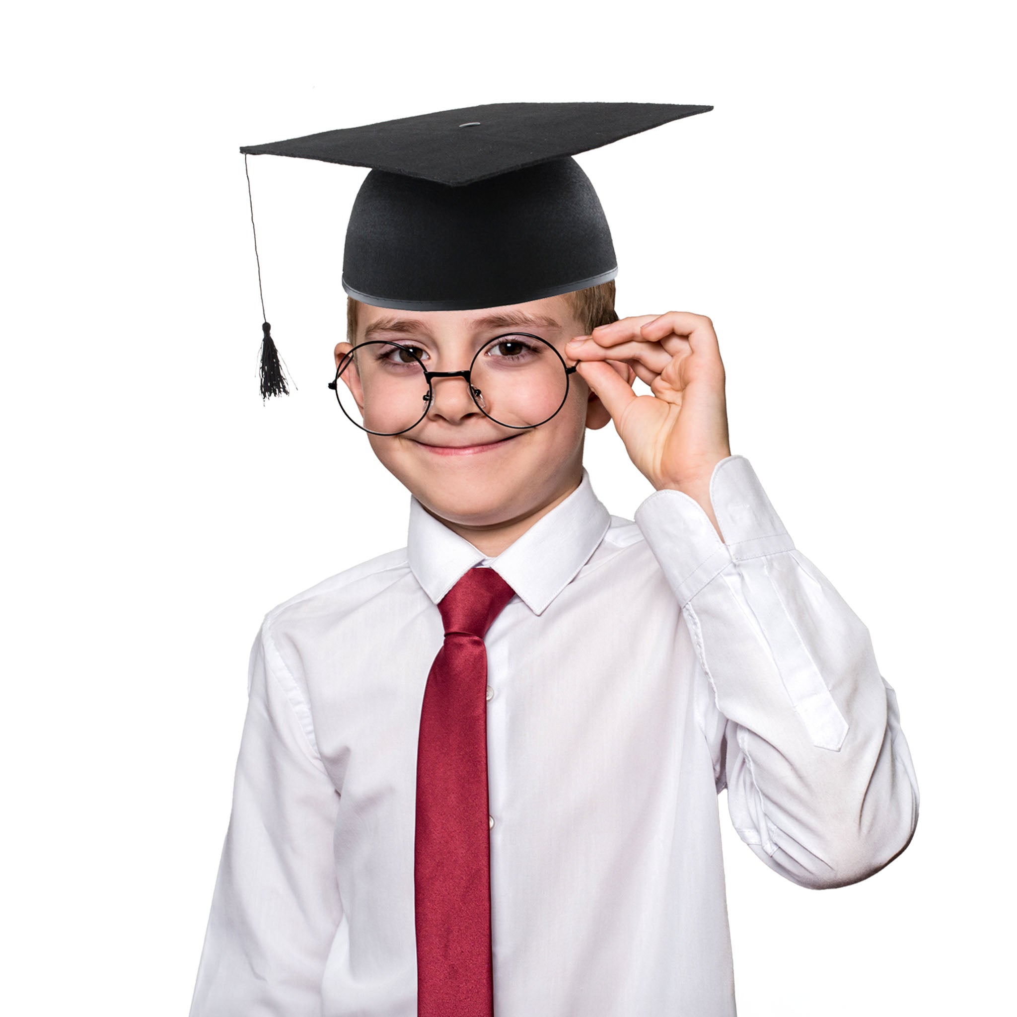 🎓 Universo in Festa: Berretto da Laureato (Tocco) per Bambino – Piccolo Genio 🎉