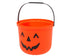 🎃 Secchiello Zucca Halloween con Coperchio – Porta Dolcetti 19 cm 👻