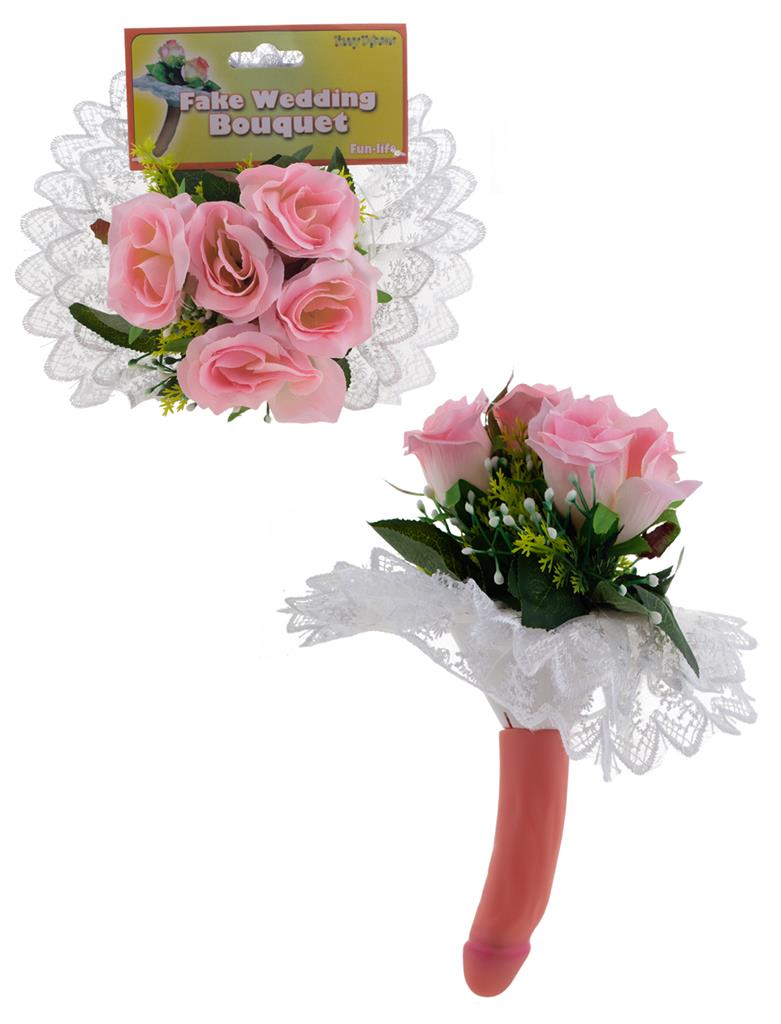 Scherzo Matrimonio Bouquet di Rose con willy