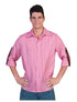 Camicia Uomo Quadretti Rossi Bianchi Tirolese