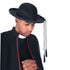Cappello nero Prete Vescovo Parroco