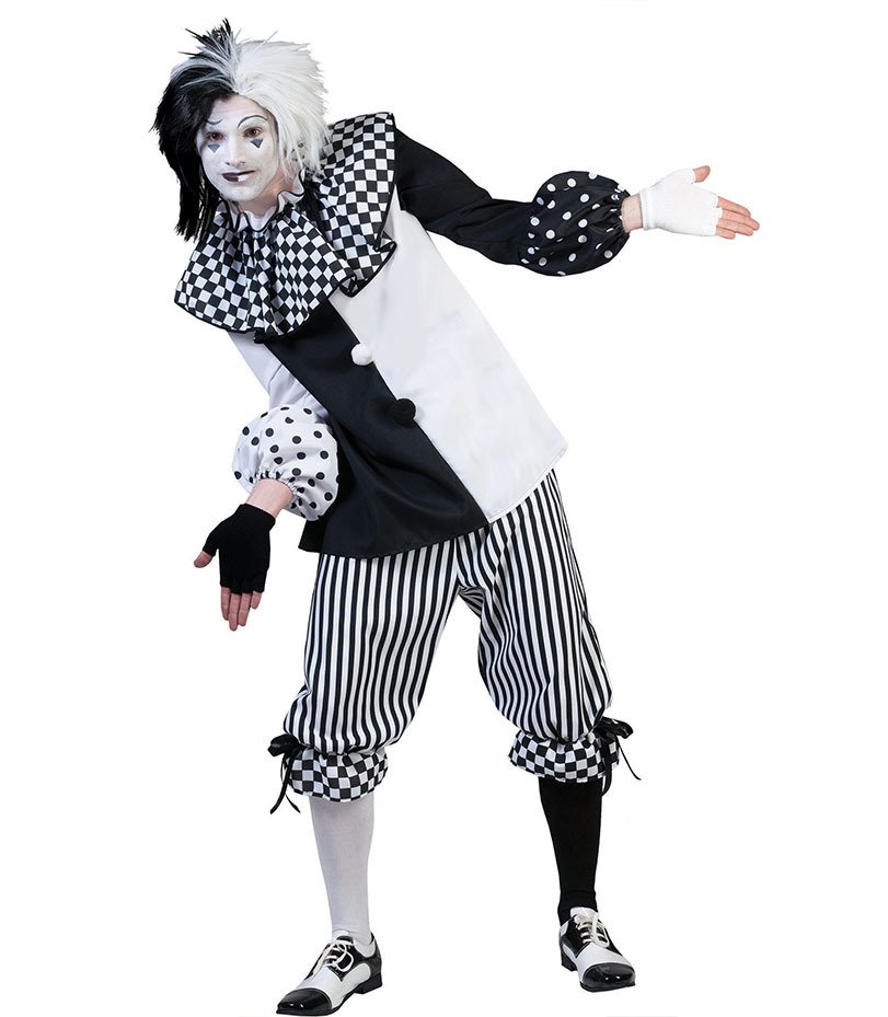 Costume Uomo Pierrot Tg 48/50