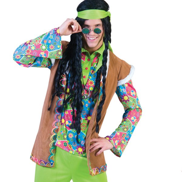 Costume Gillet Hippie