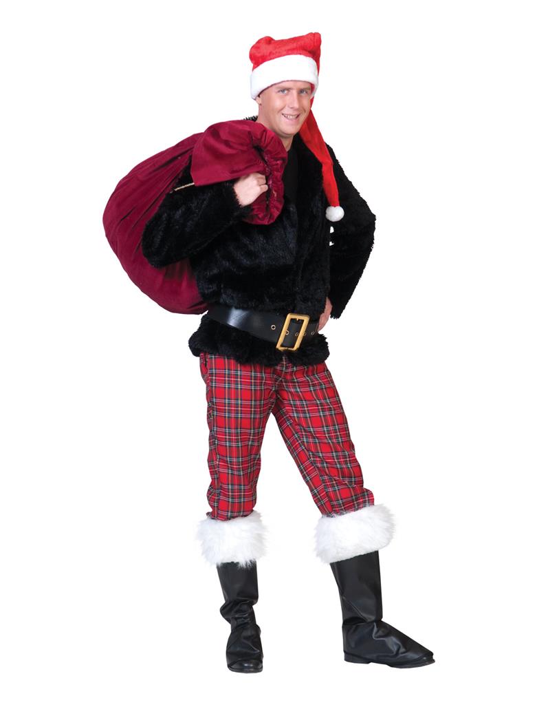 Costume Uomo Pantalone Punk Natale